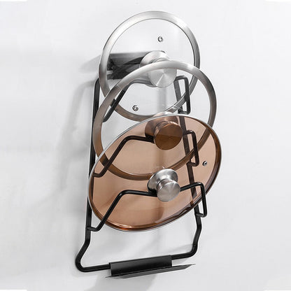Heavy Duty Kitchen Pot Lid Storage Rack