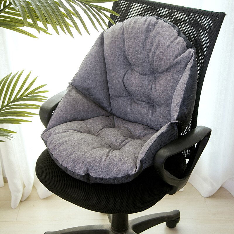 Contoured Orthopedic Seat Cushion for Back Pain Relief