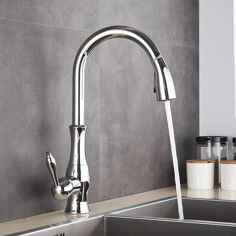 Premium Gold Kitchen Sink Faucet