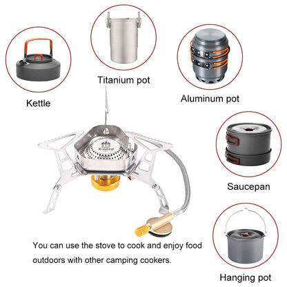 Portable Waterproof Camping Gas Burner