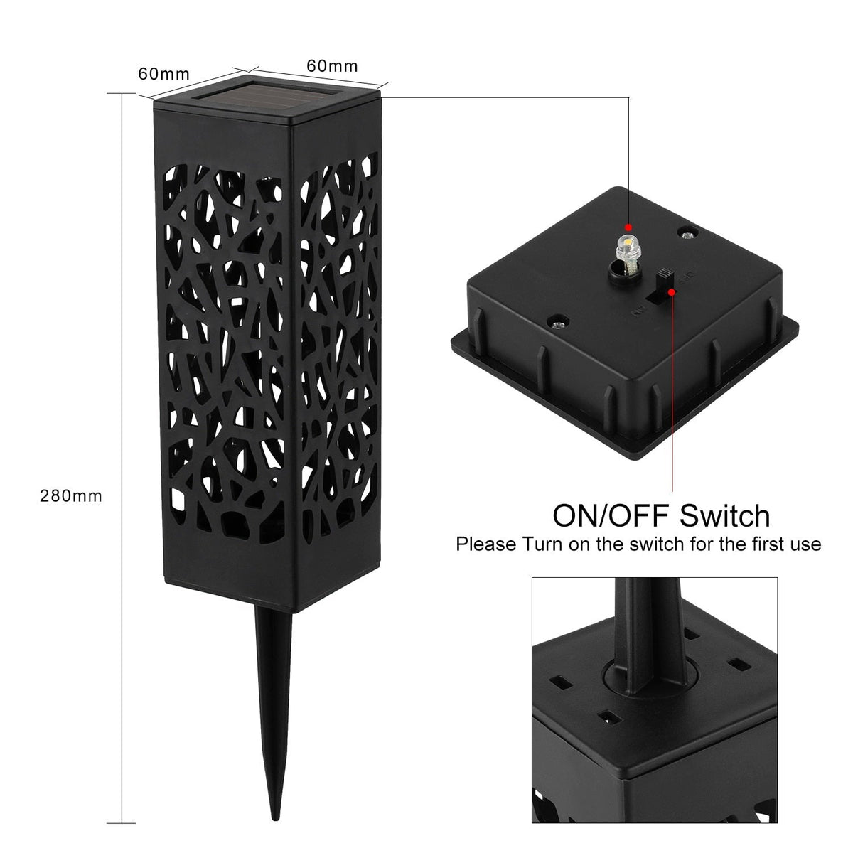 Premium Outdoor Solar Powered Garden Lights