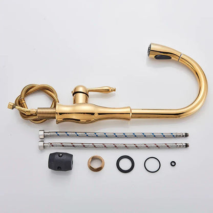 Premium Gold Kitchen Sink Faucet