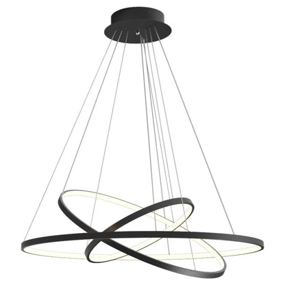 Circular Crystal Pendant Light