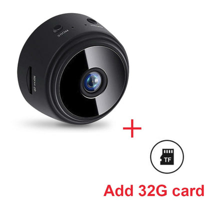 Compact 1080p HD Night Vision Mini Camera