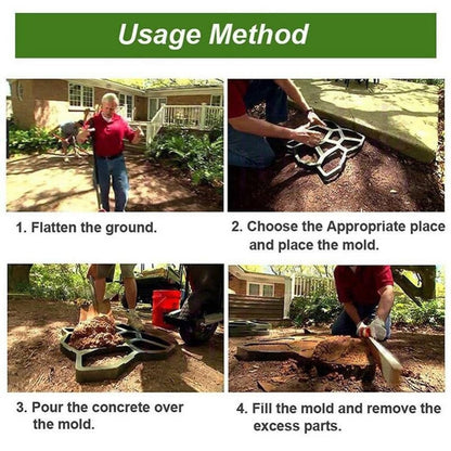 Creative Reusable Garden Path Mould