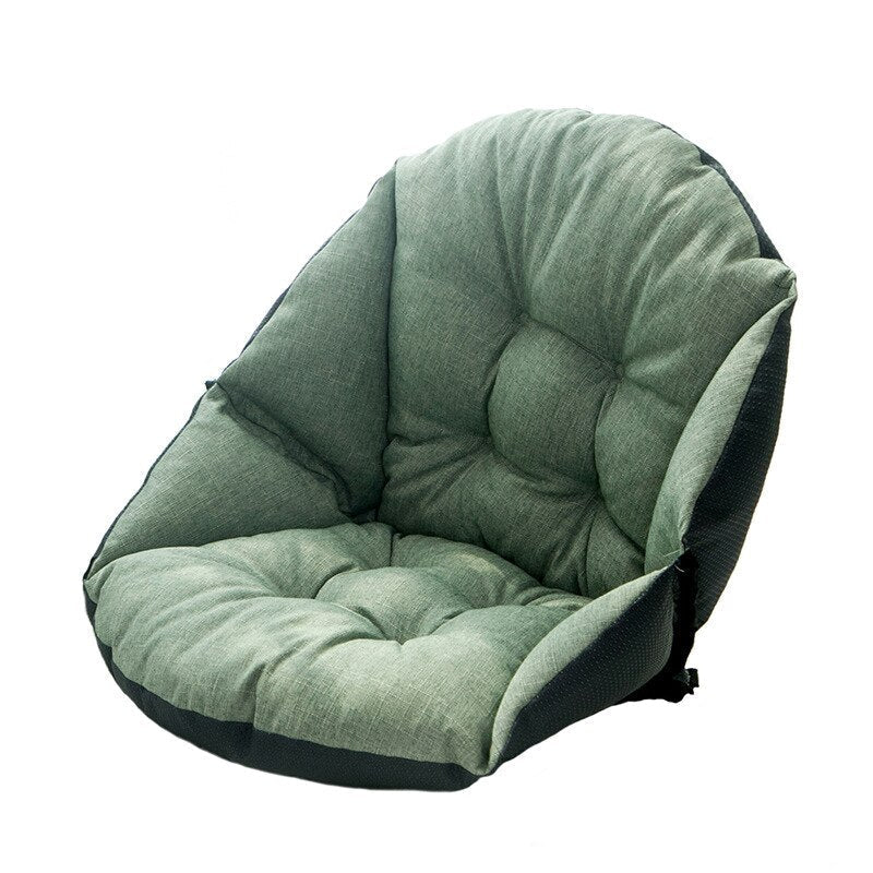 Contoured Orthopedic Seat Cushion for Back Pain Relief