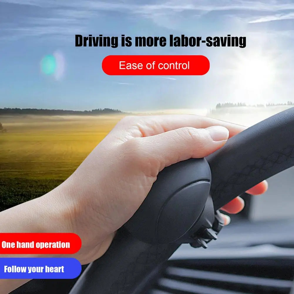 Compact Aluminum Steering Wheel Handle Grip Booster
