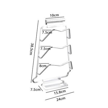 Heavy Duty Kitchen Pot Lid Storage Rack