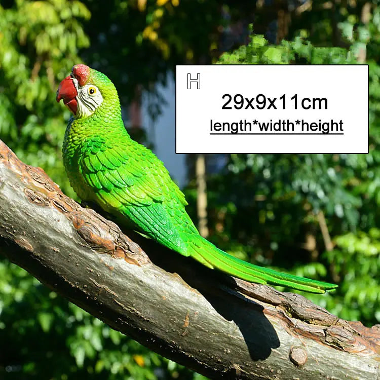 Colorful Bird Branch Wall Decoration