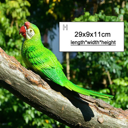 Colorful Bird Branch Wall Decoration