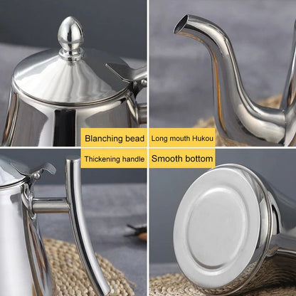 Luxury Stainless Steel Tea Infuser Pot