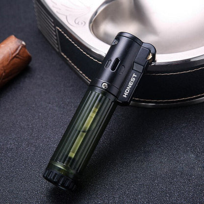 Portable Fast Flame Turbo Butane Lighter