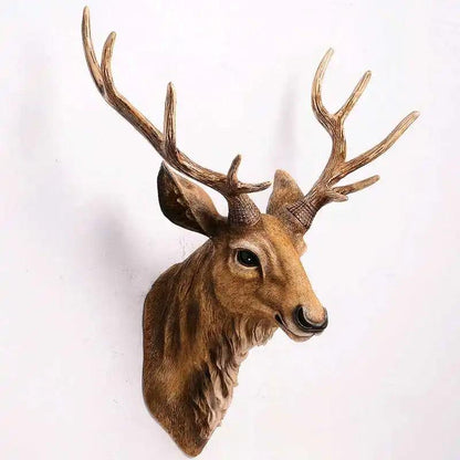 Rustic Deer Antler Wall Decoration for Home