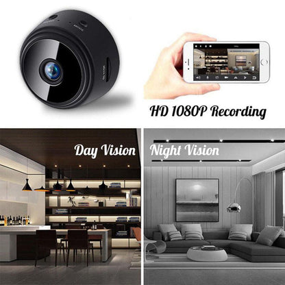 Compact 1080p HD Night Vision Mini Camera