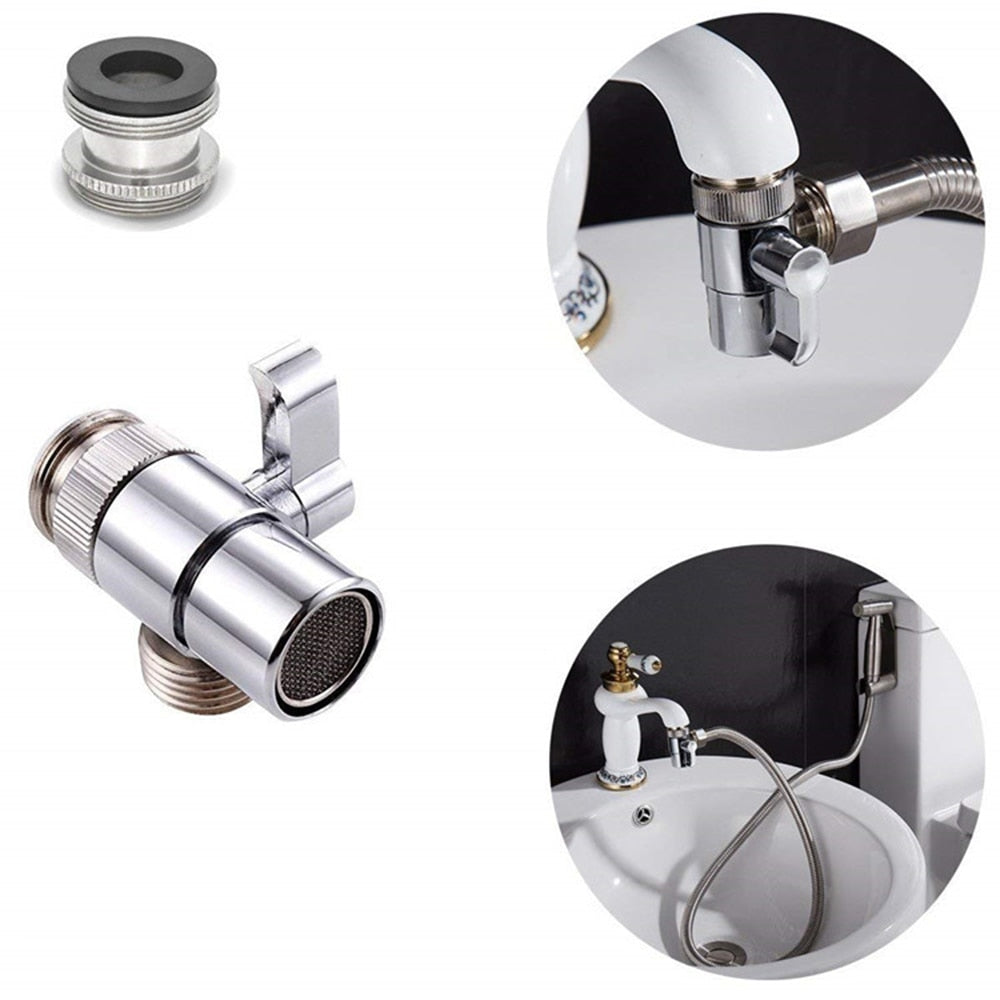 Versatile Faucet Adapter Splitter Kit