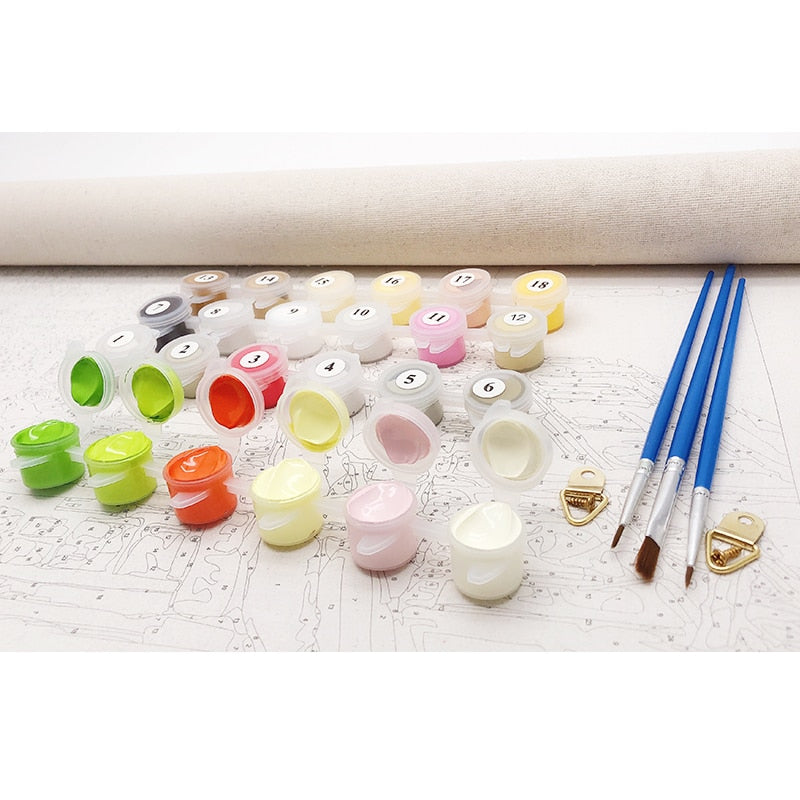 Colorful Flower Art Painting Kit