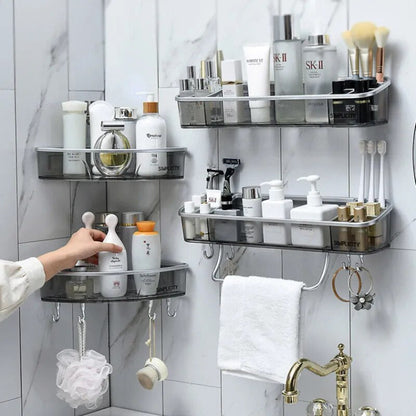 Space Saving Bathroom Makeup Storage Rack