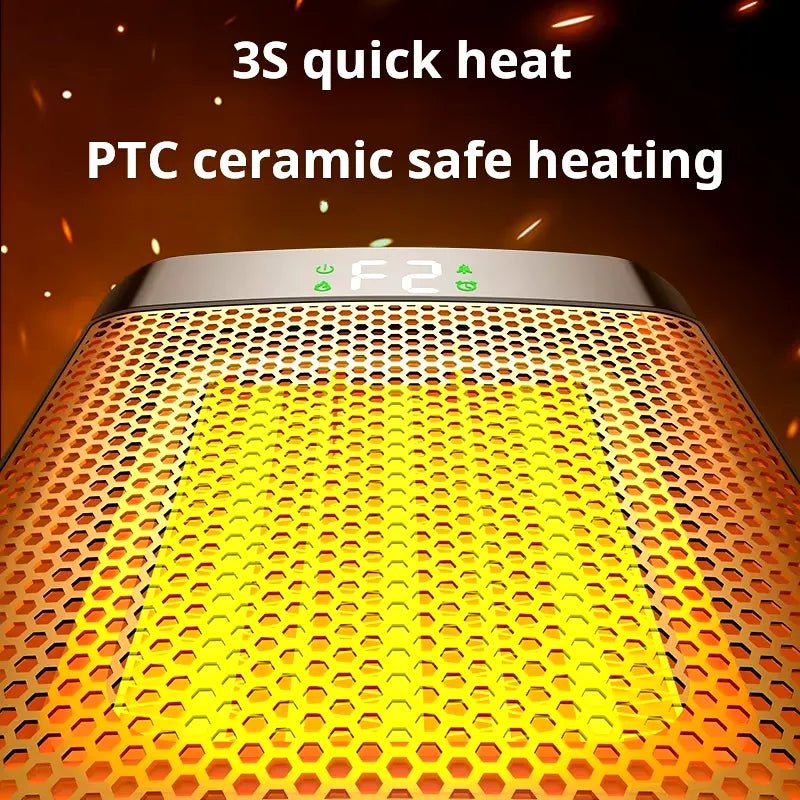 Fast Large Space Electric Heater