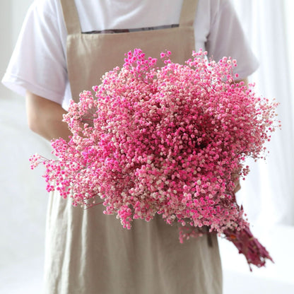 Realistic Air Dried Baby Breath Floral Arrangement