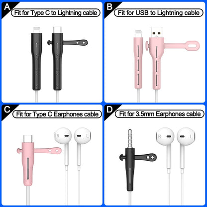 Flexible Cable Management Clip Protector