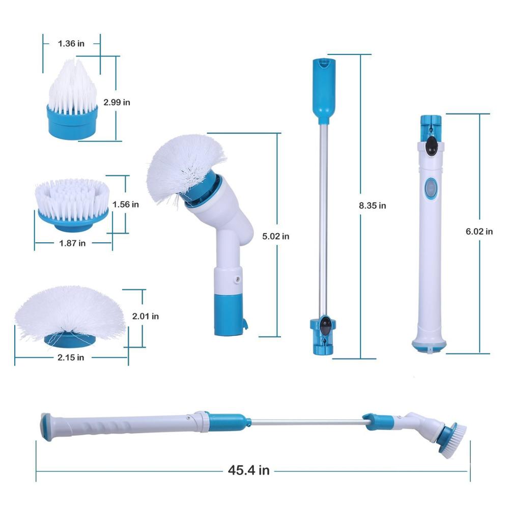Powerful Spin Turbo Electric Cleaning Brush