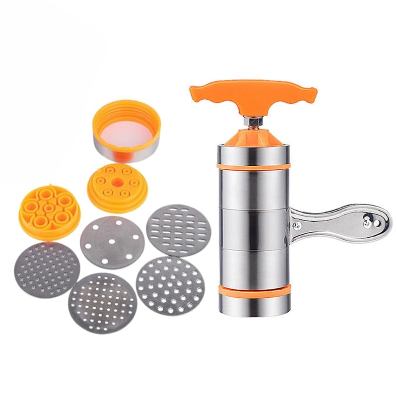 Premium Manual Pasta Maker Stainless Steel Machine - Yeezlab