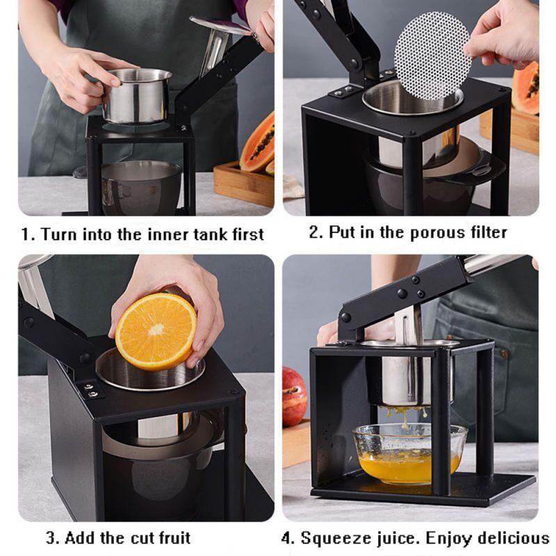 Premium Cold Press Metal Juice Extractor