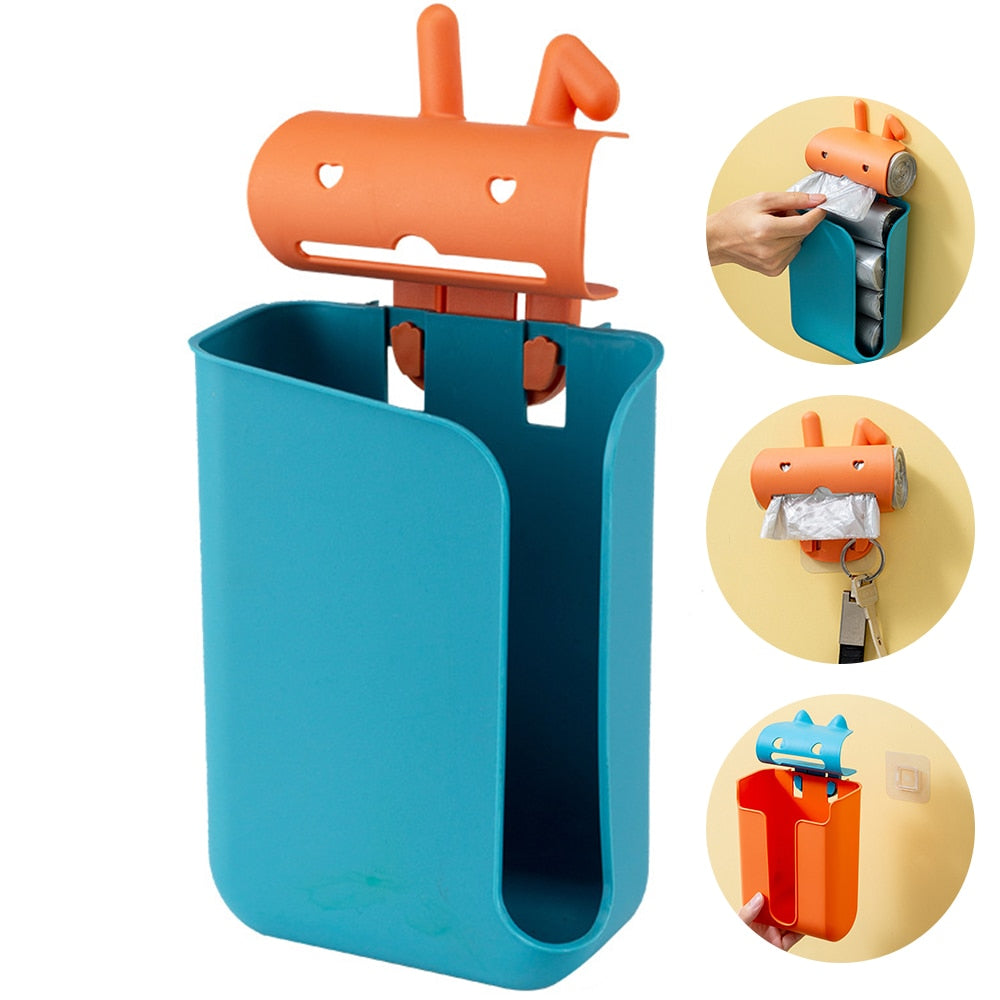 Compact Trash Bag Holder Organizer Rack - Yeezlab