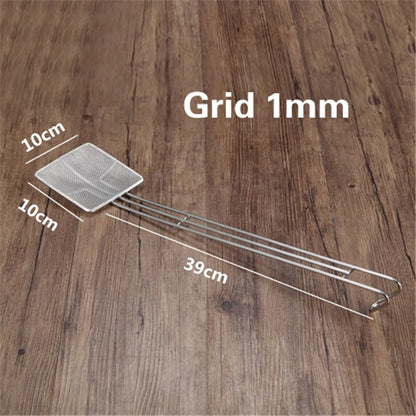 Premium Metal Frying Strainer Spoon