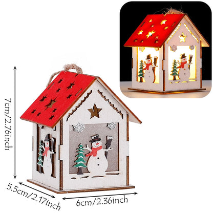 Handmade Wood Pendant Light Home Decoration Lamp