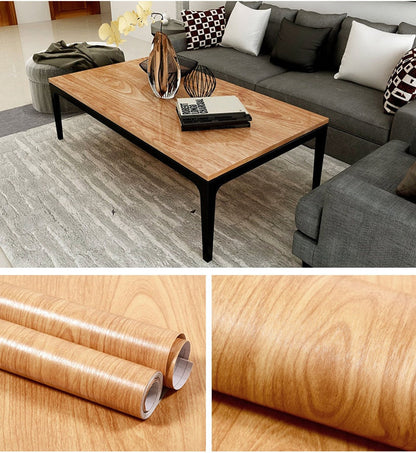Peel & Stick Wooden Wall Decal