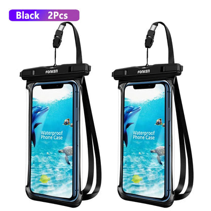 Waterproof Phone Pouch with Clear View Screen