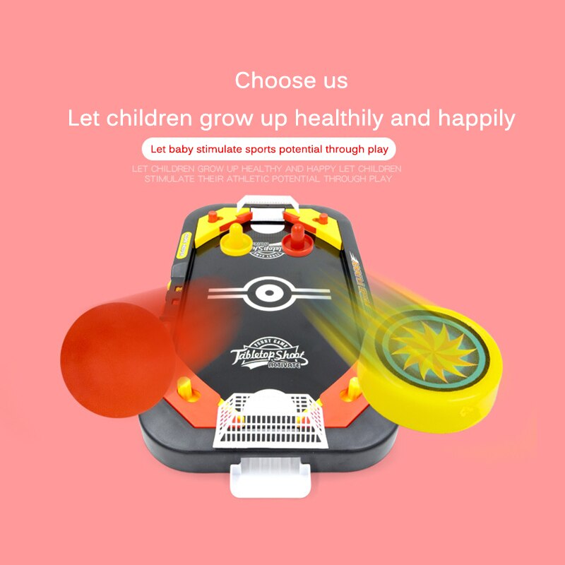 Compact Home Air Hockey Table Set