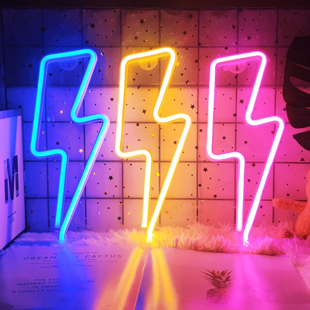 Colorful LED Neon Wall Light Sign Decor