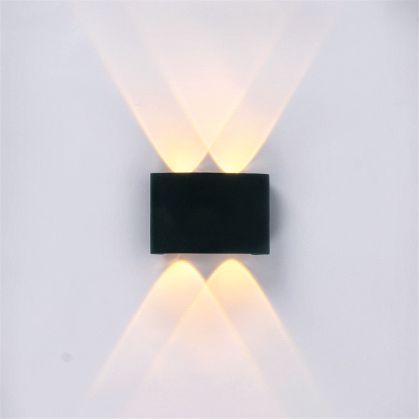 Stylish LED Wall Light Waterproof Indoor Outdoor Use