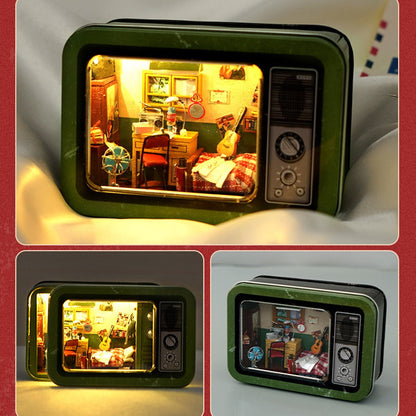 Small Luxury Wooden Dollhouse Furniture Set