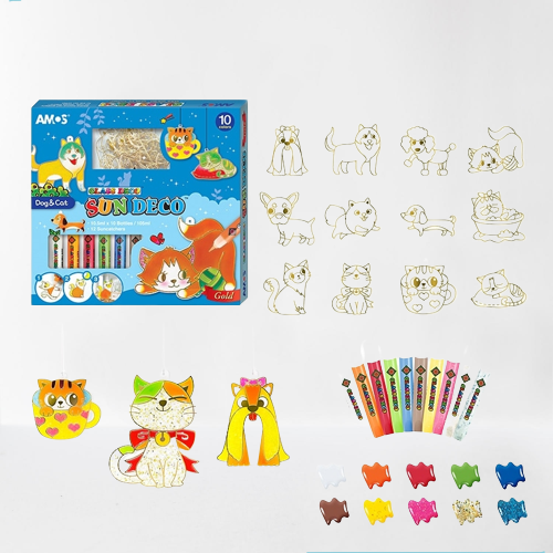 Easy Christmas Glass Art Painting Kit