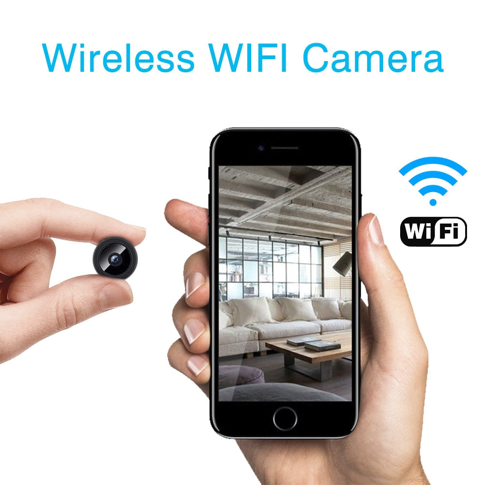 Compact 1080p HD Night Vision Mini Camera