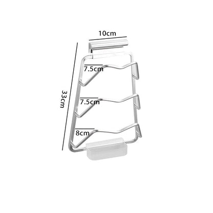 Heavy Duty Kitchen Pot Lid Storage Rack
