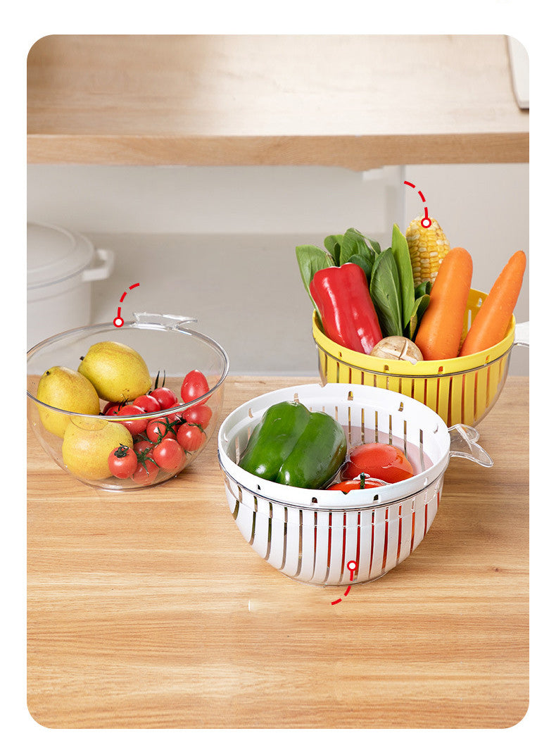 Easy Clean 2 Tier Drain Basket