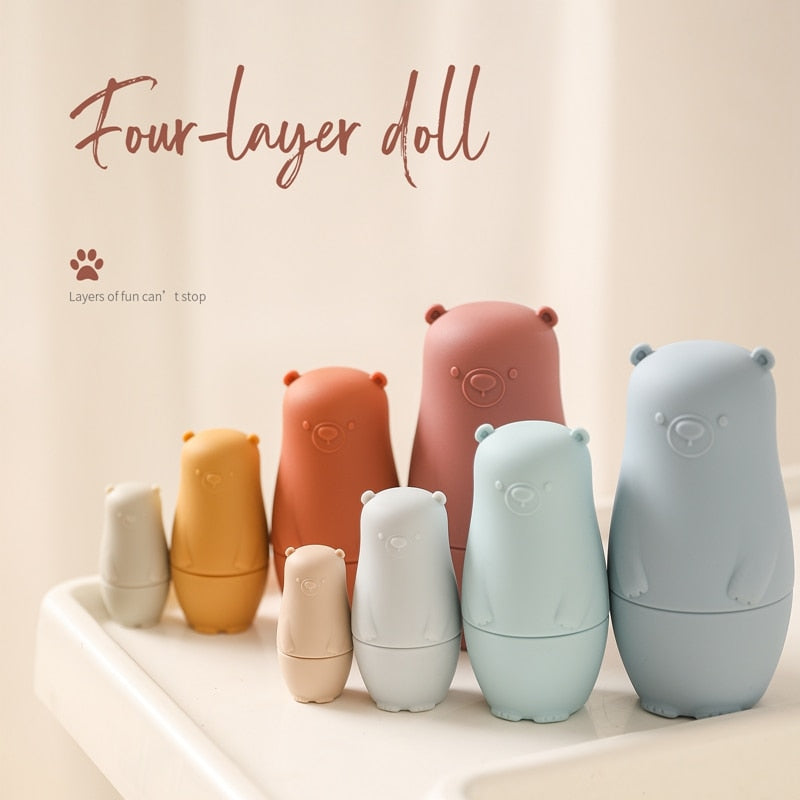 Fun Colorful Russian Dolls