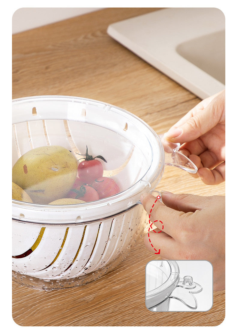 Easy Clean 2 Tier Drain Basket