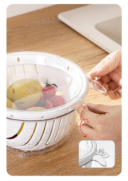Easy Clean 2 Tier Drain Basket