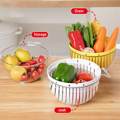 Easy Clean 2 Tier Drain Basket