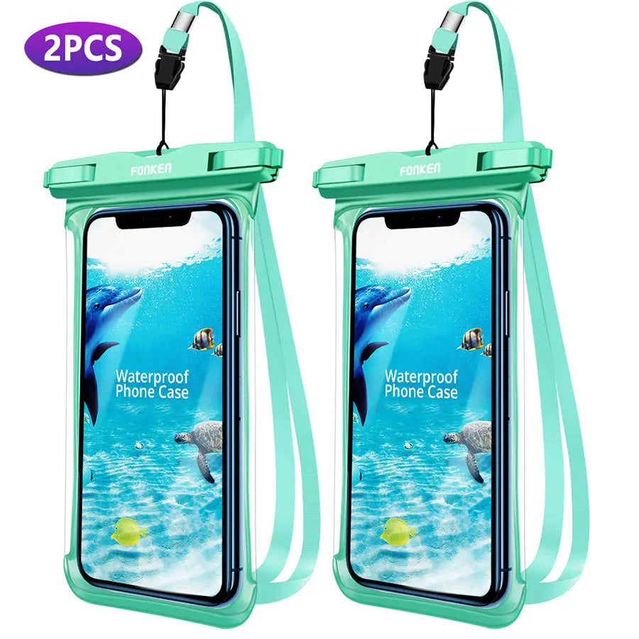 Waterproof Phone Pouch with Clear View Screen