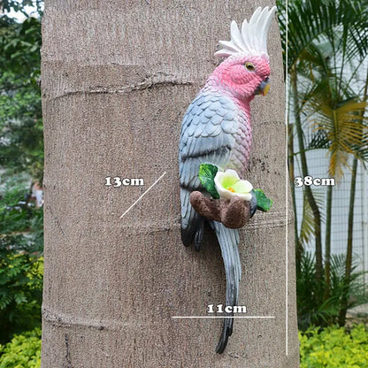 Colorful Bird Branch Wall Decoration