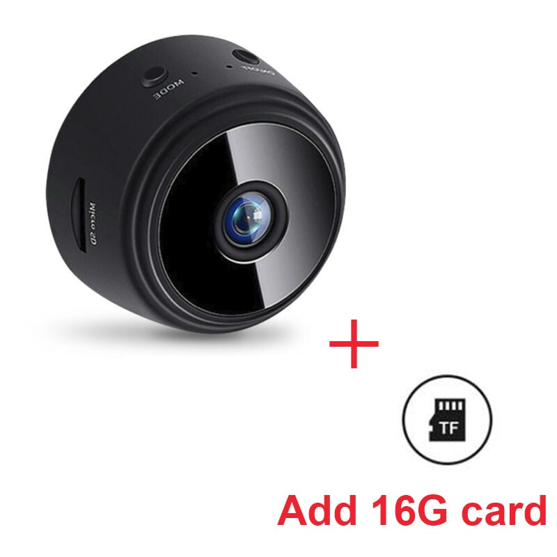 Compact 1080p HD Night Vision Mini Camera