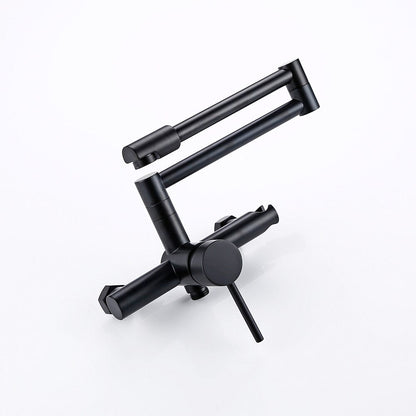 Yeezlab | Adjustable Kitchen Faucet with Retractable Spray – Brushed Steel Finish