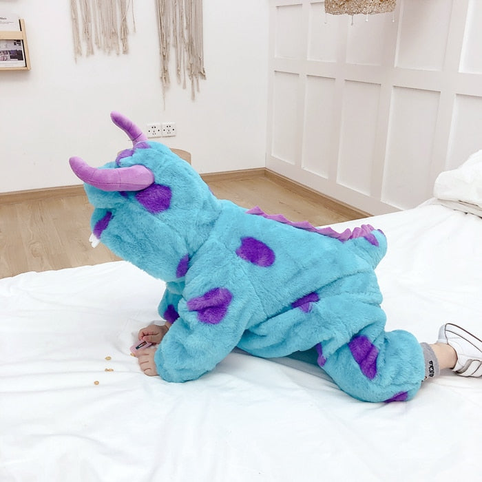Adorable Plush Animal Onesie Costume for Baby
