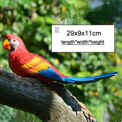 Colorful Bird Branch Wall Decoration